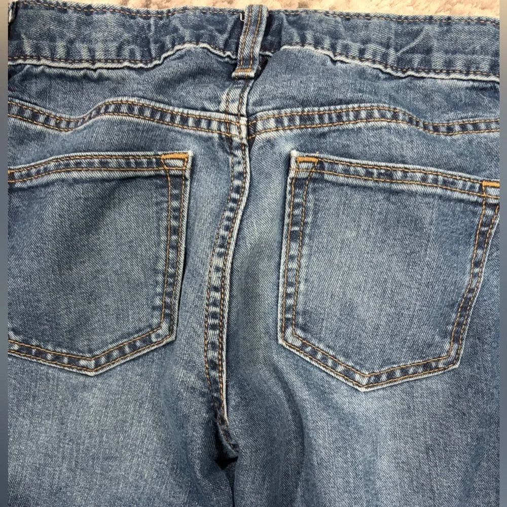 Boys Old Navy blue straight leg jeans Size 8